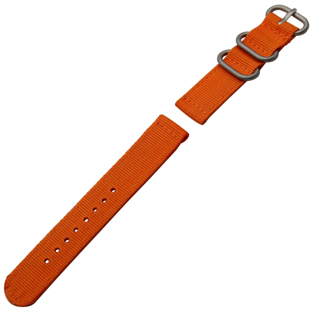 24 мм настоящий нейлоновый ремешок для наручных часов Sony Smartwatch 2 SW2 Suunto TRAVERSE Smart Watch