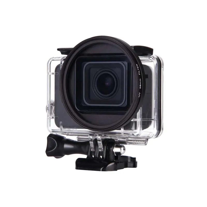 58 мм УФ CPL фильтр для Go Pro Hero 5 переходное кольцо Очки УФ CPL объектива защитный Кепки для GoPro герой 5 действий Камера Интимные аксессуары