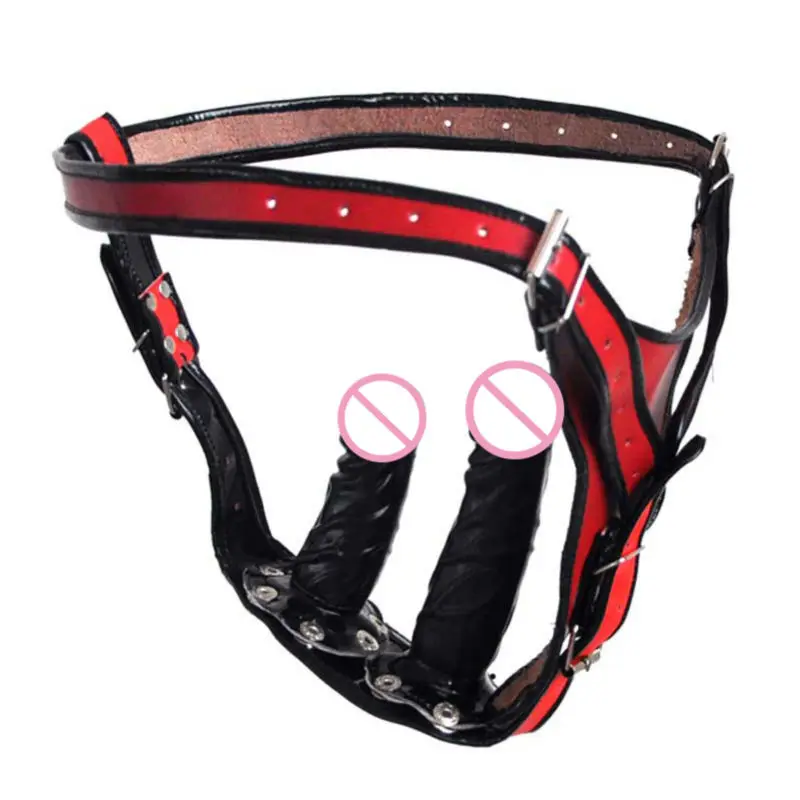 Ремешок на фаллоимитатор Женский Пояс верности устройства целомудрия с анальной