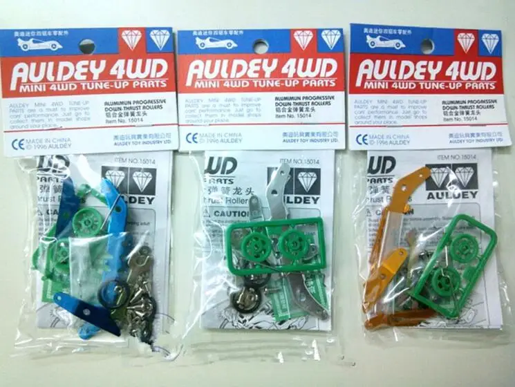 3 пакета алюминиевые Понижающие упорные ролики 15014 для AULDEY MINI 4WD детали