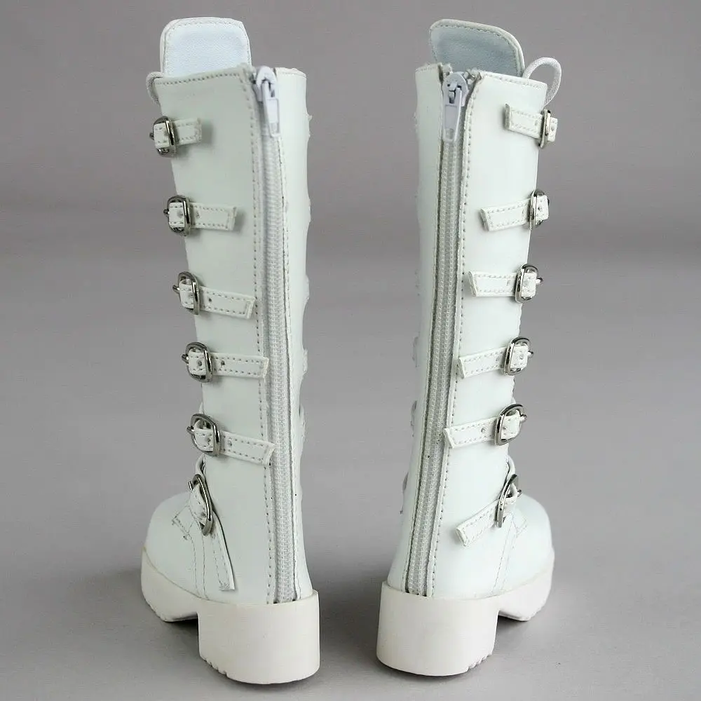 

[wamami] 16# White Synthetic Leather Boots/Shoes For 1/3 SD AOD DOD BJD Dollfie