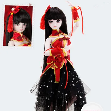 Шарнирная кукла 1/4 50 см (19 дюймов) 18 шарнирных кукол милая игрушка для девочек