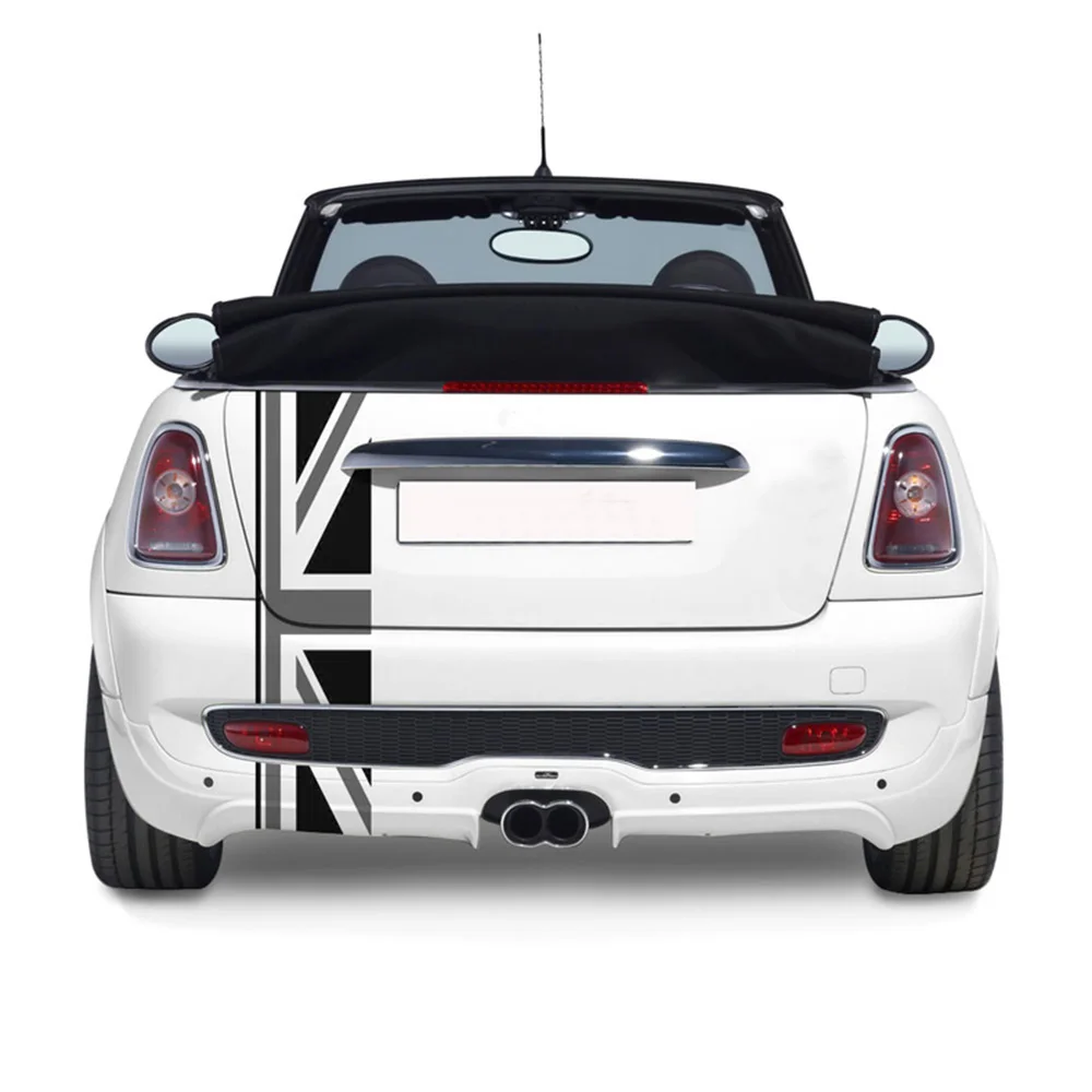 Декоративная наклейка на задний багажник автомобиля Union Jack наклейки для Mini Cooper One