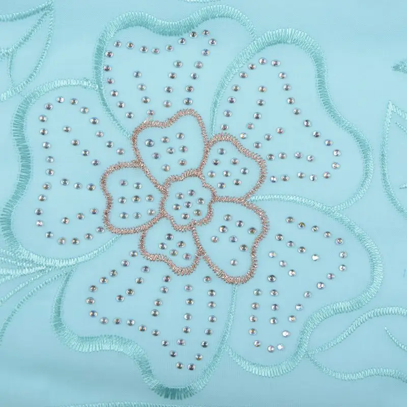 Новинка 2019 зеленые Женские французские африканские швейцарские вуали гипюр