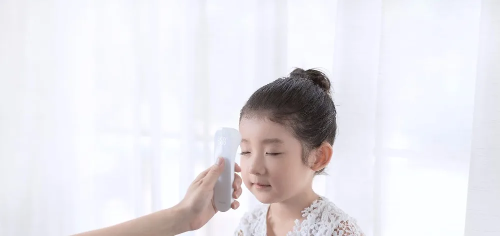 Термометр Xiaomi Mijia iHealth, Точный Цифровой Инфракрасный клинический термометр, измерительный светодиодный дисплей