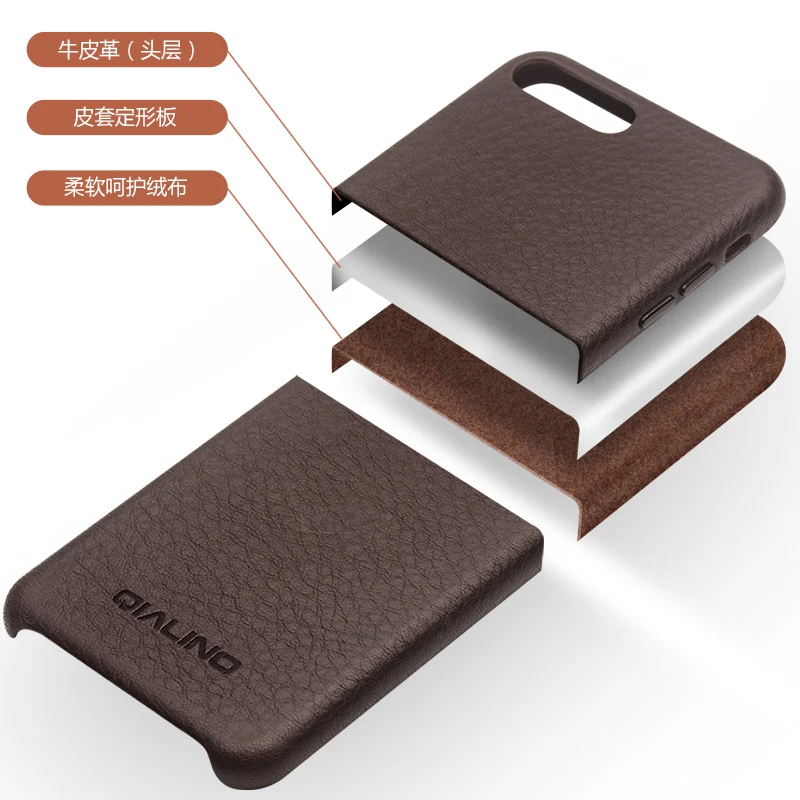 Чехол-накладка из натуральной телячьей кожи для iphone 8 plus | Мобильные телефоны и