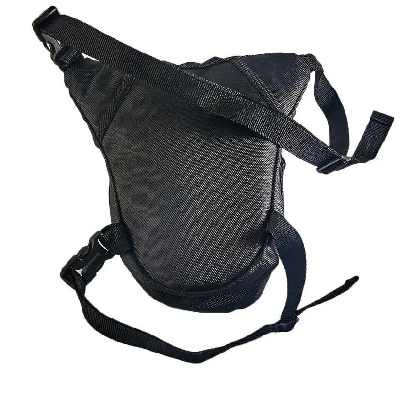 Поясная сумка с откидной ногой для мотоцикла велосипеда поясная черного цвета |