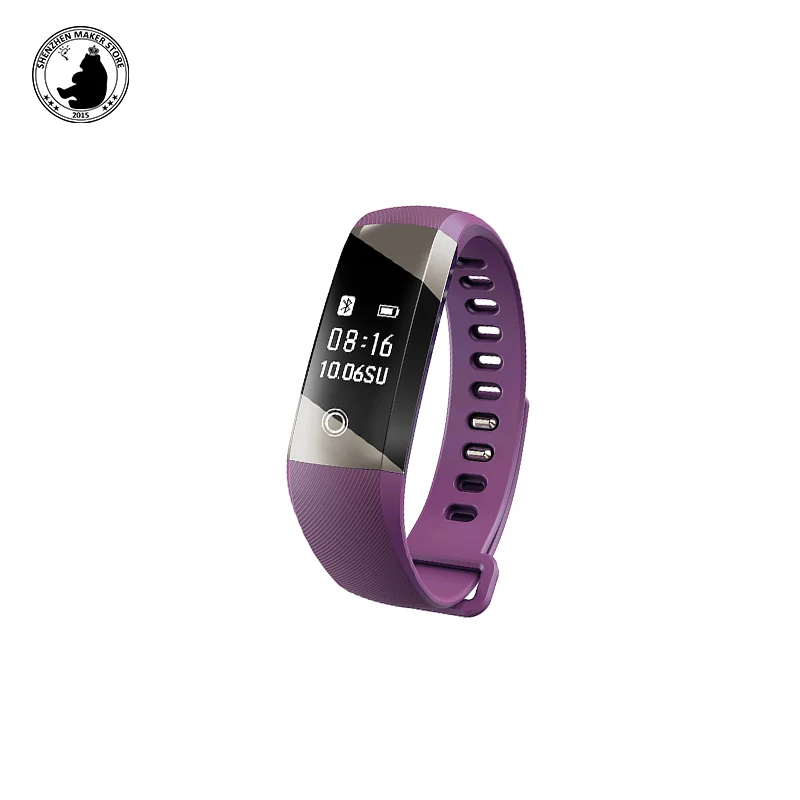 Smart Wristband A10 Heart Rate Monitor Bluetooth OLED Bracelet Fitness Tracker Pedometer SMS call Reminder free shipping | Электроника