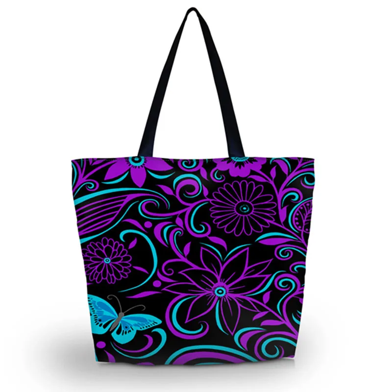 Голубые звезды мягкая складная сумка Для женщин мокрый мешок большой Ёмкость