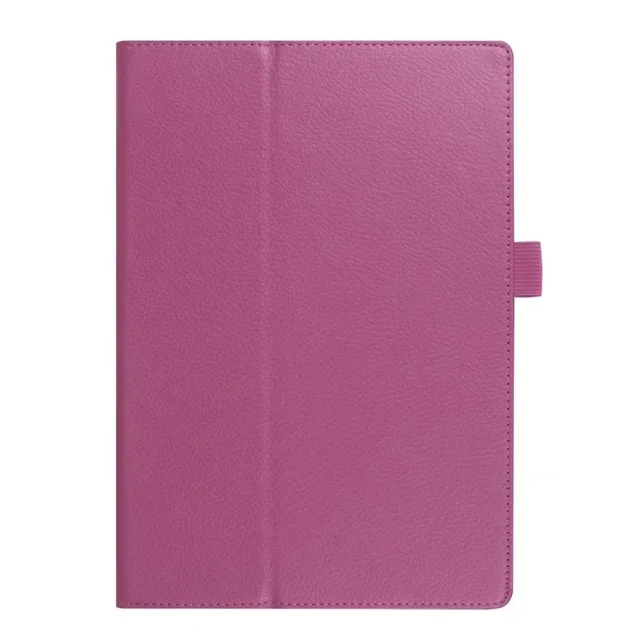 purple Litchee стиль PU кожаный чехол для Amazon Kindle Fire 7 смарт-Стенд чехол для Amazon New Fire 7 7,0 дюймов Чехол+ пленка+ ручка - Цвет: purple