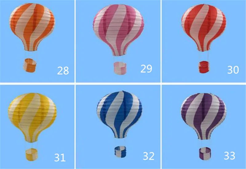 30 шт. 12 &quot30 см Радужный воздушный шар бумага фонарь бар decora Дети День рождения