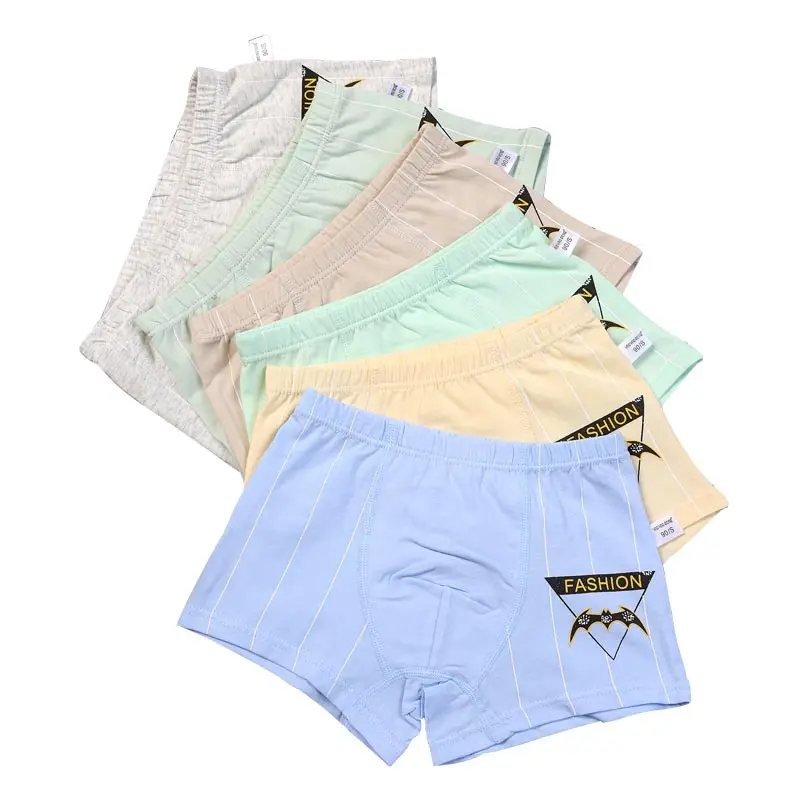 6 шт / нижнее белье для маленьких мальчиков летние мягкие дышащие трусы 2 7 лет|boys