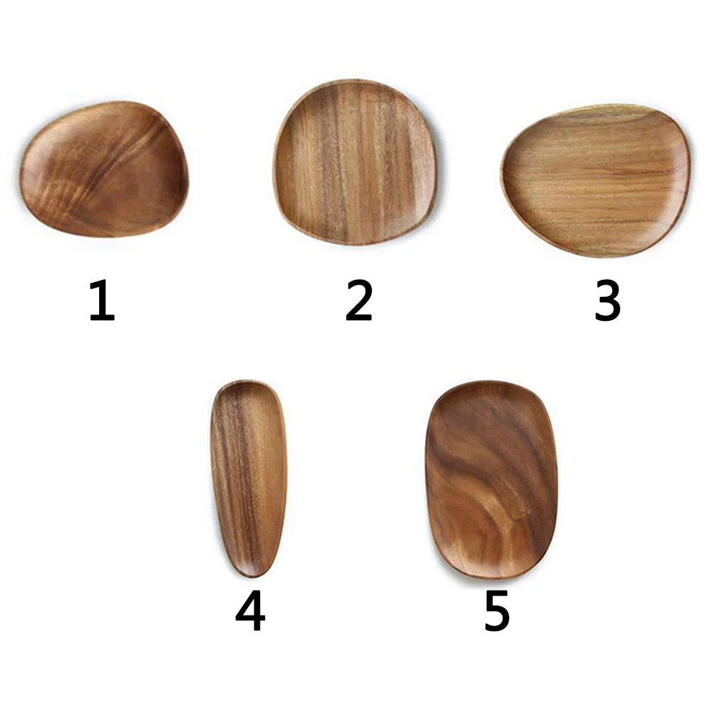 Посуда лоток для ужина многоцелевой прочный Овальный неправильный десерт