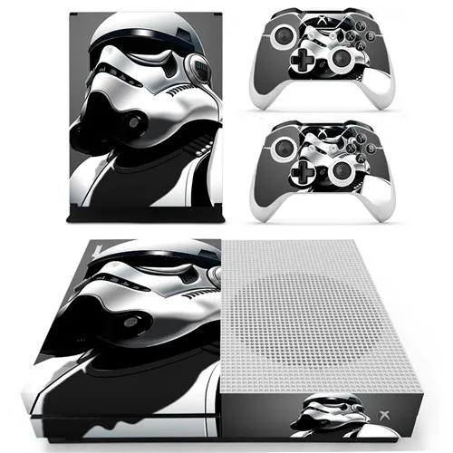Ys-xboxoneS-0206 Пленка Звездные войны наклейка для Xbox One S консоль и контроллеры для Xbox One тонкая наклейка s винил - Цвет: Ys-xboxoneS-0206