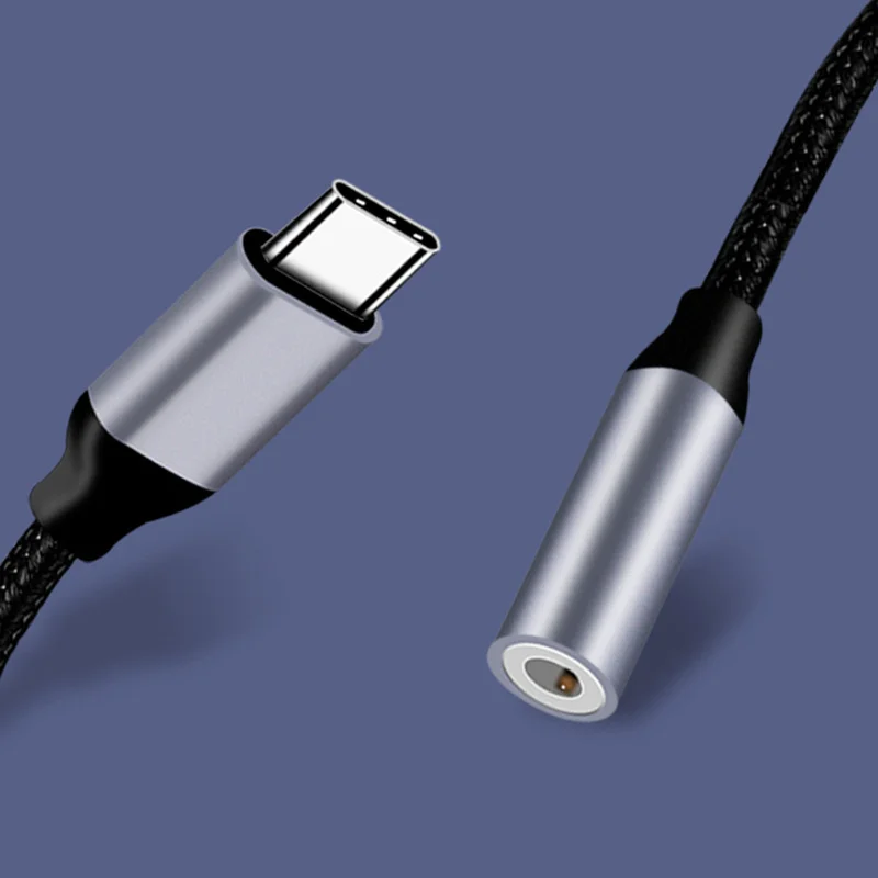 Кабель-адаптер для наушников Type-C-3 5 мм USB-C типа C-3 аудио Aux разъем кабель-адаптер