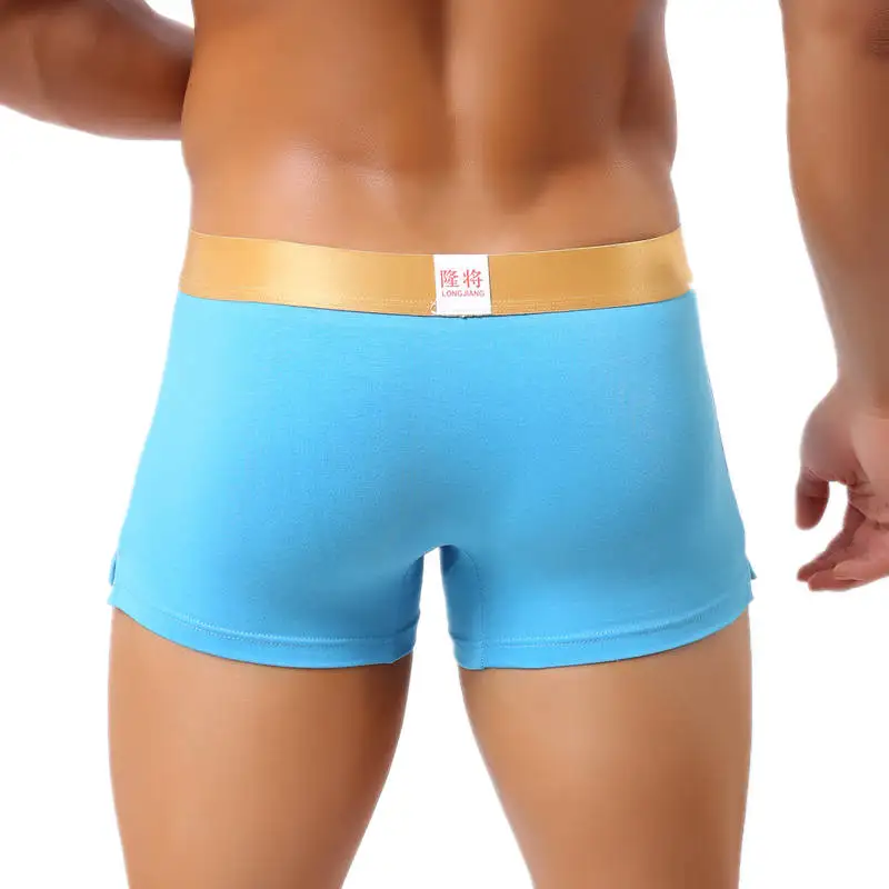 Underwear Mens Boxer Trunks Breathable Underpants Lingerie Men Cotton Boxer Shorts Ropa Interior Hombre 7 pcs/pack Multicolour
