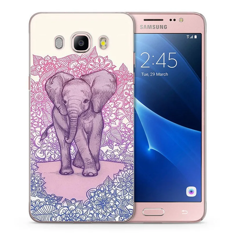 For Samsung Galaxy A3 A5 2016 2015 2017 prime J2 J3 J5 J7 TPU Colorful Soft Flora Cat pink Heart Painted Design Case Fundas C085 |