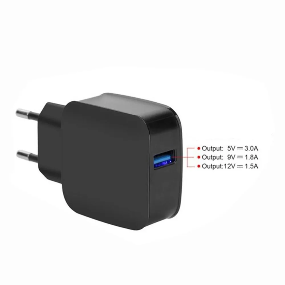 Kebidu USB Quick Charge EU Plug QC 3.0 charger for iphone Samsung Xiaomi mi5 ViVo Phone Fast HomeTravel Charger Wholesale | Электроника