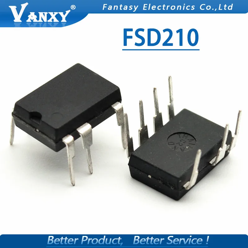 10 шт. FSD210 DIP-7 DIP