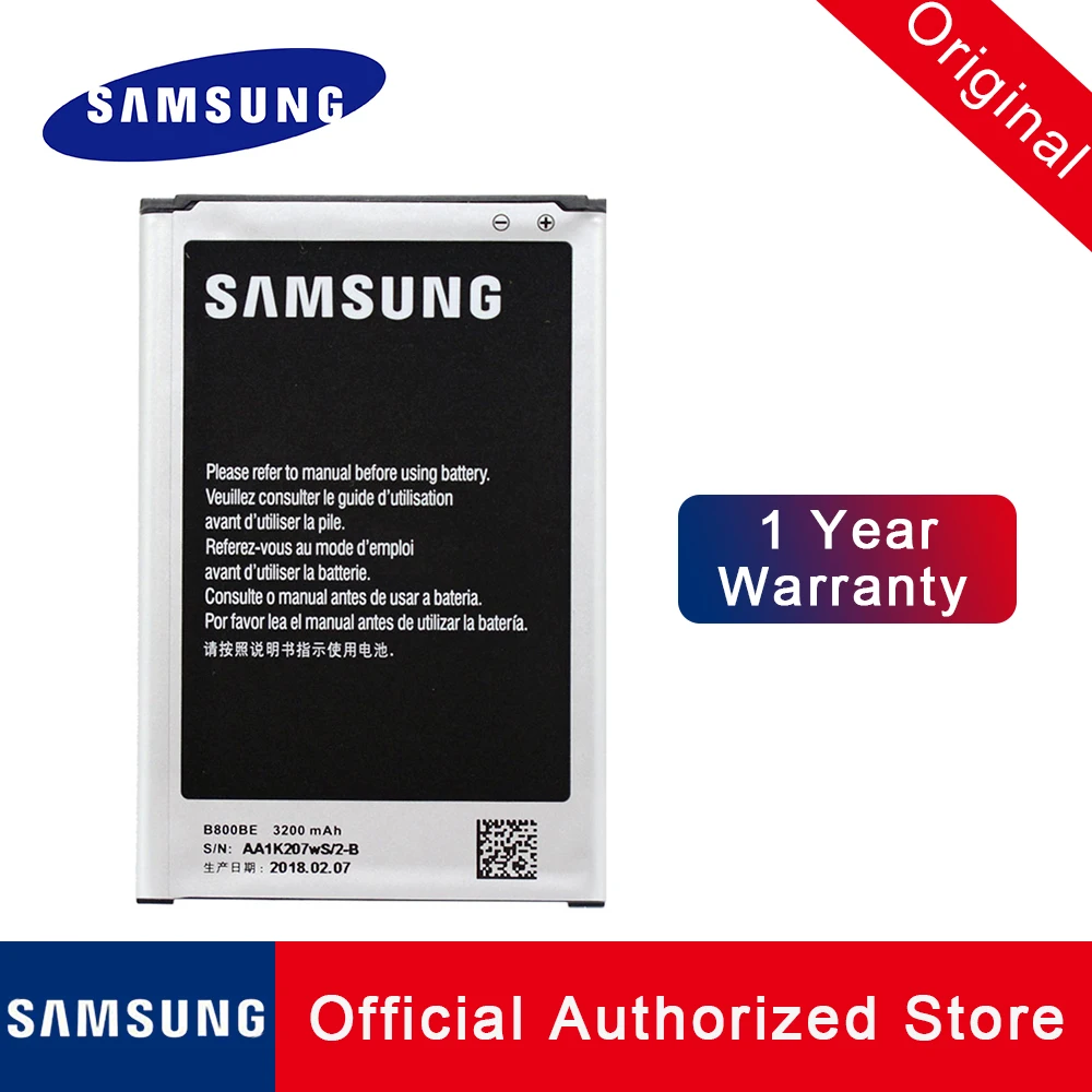 Для Samsung Galaxy note 4 сменная аккумуляторная батарея Φ B800BE для 3 5 7 8|Аккумуляторы