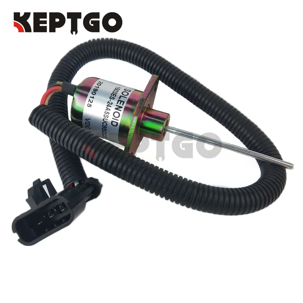 1503ES-24A5SUC9SCC28 24v Fuel Solenoid SA-5019-24 For Kubota V2203-DI | Обустройство дома