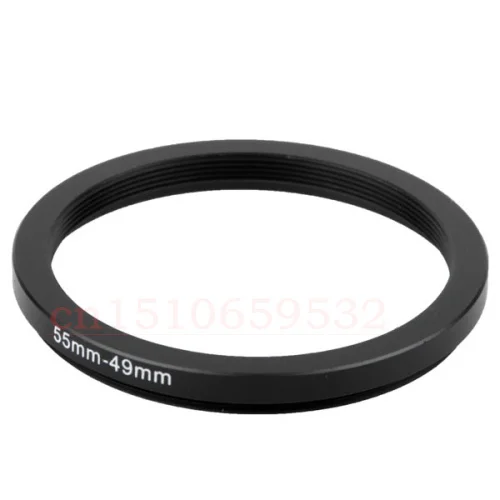 

Wholesale 10pcs 55mm to 49mm 55-49 Lens Stepping Step Up Gown Filter Ring Adapter