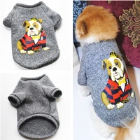 cute dog hoodie pet dog clothes for dogs coat jacket wool ropa perro french bulldog clothing for dogs pets clothing pug