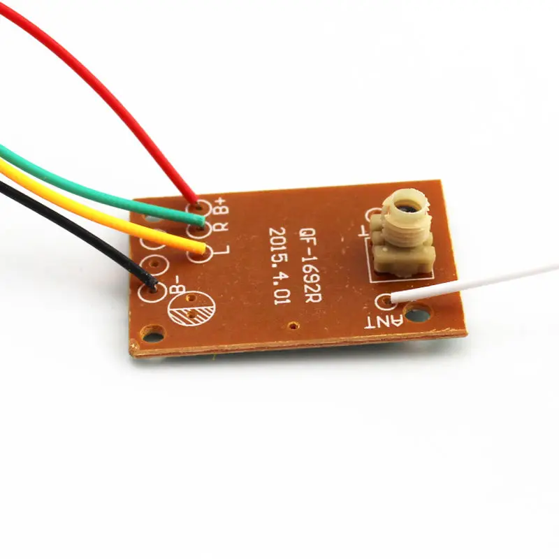 2CH 27MHZ дистанционный передатчик и приемник доска с антенной для DIY RC автомобиля