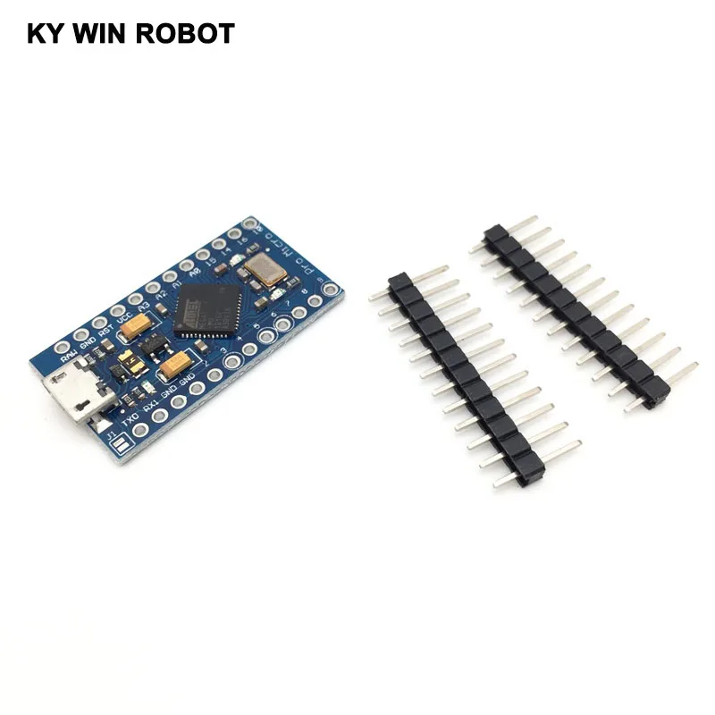 Pro Micro ATmega32U4 5 в 16 МГц Замена ATmega328 для Arduino Mini|micro atmega32u4|pro micromicro pro |