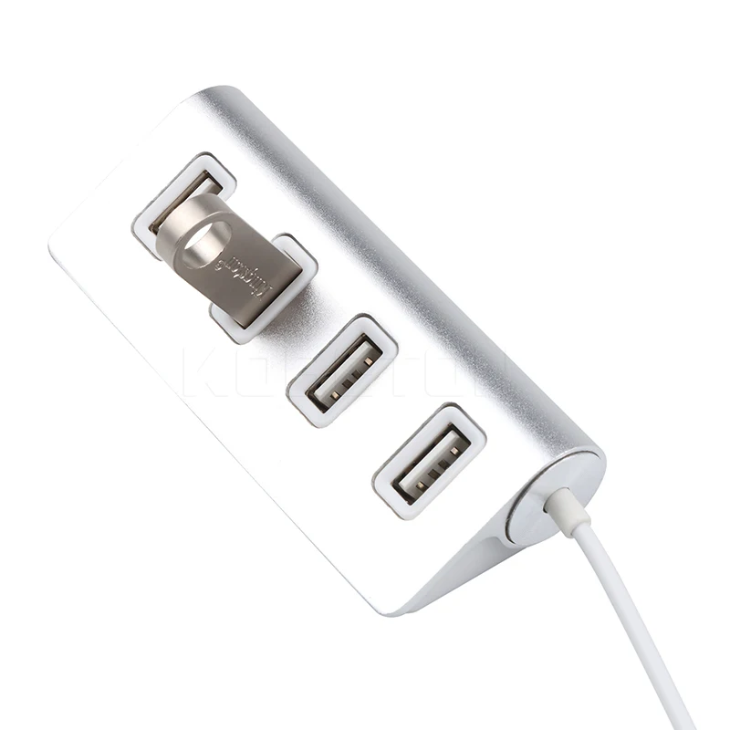 USB 4-портовый расширитель kebidu светодиодный высокоскоростной концентратор 2 0