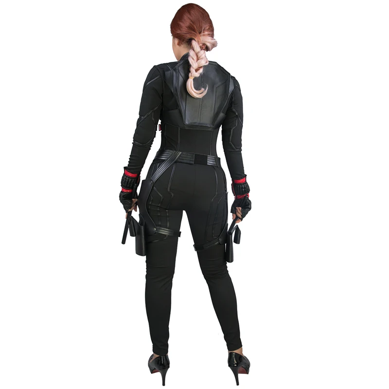 XCOSER Natasha Endgame Черная Вдова Косплей Костюм Полный Комплект абсолютно новый пу