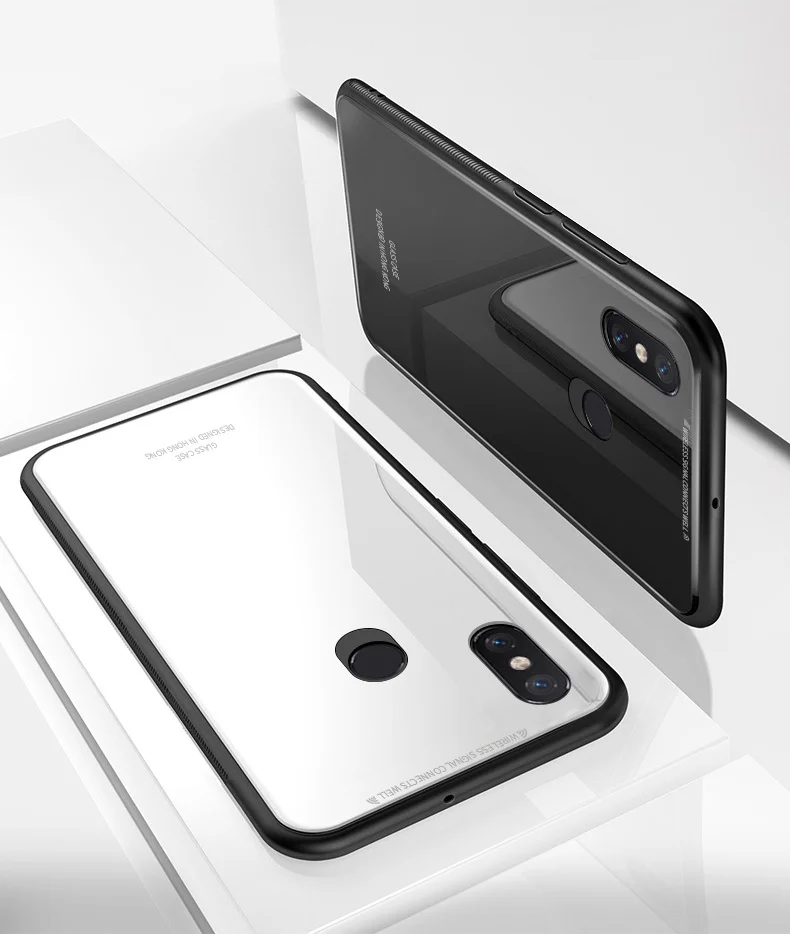 Для Xiaomi Redmi Note 5 Чехол, роскошное закаленное стекло, силиконовая рамка, Жесткий Чехол для Xiomi Xiaomi Redmi Note 5 Pro чехол s Note5
