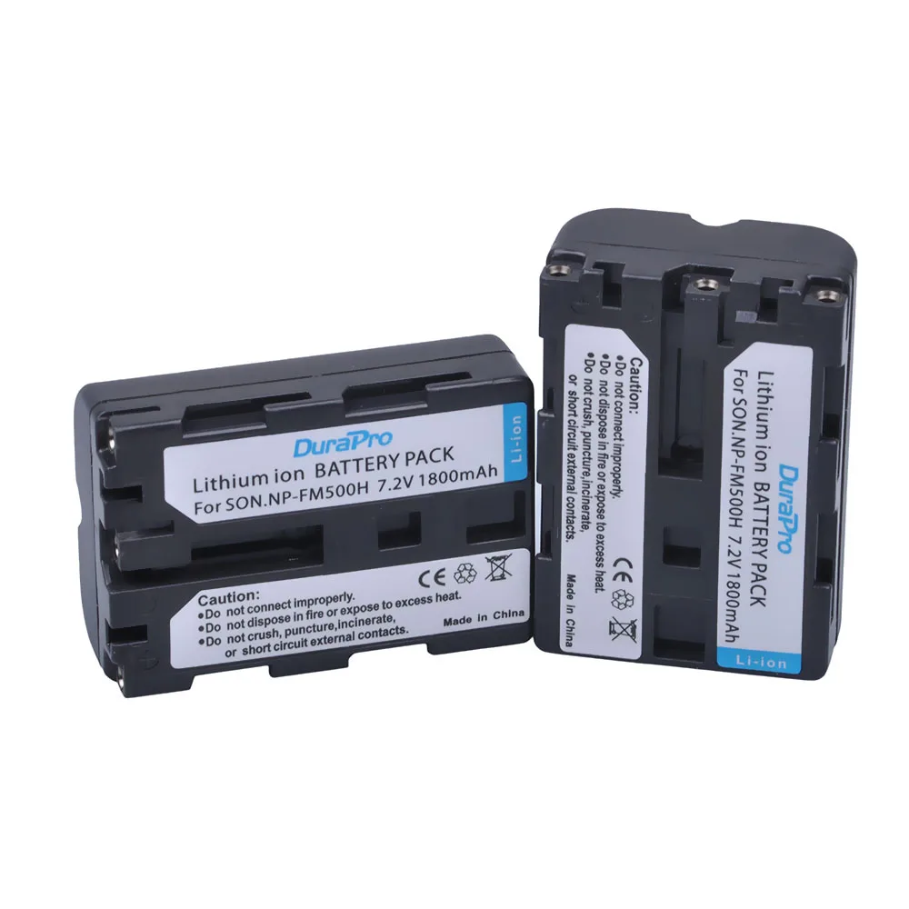 Батарея для камеры DuraPro NP-FM500H NP FM500H Bateria NPFM500H для Sony A57 A58 A65 A77 A99 A550 A560 A580 аккумулятор L50