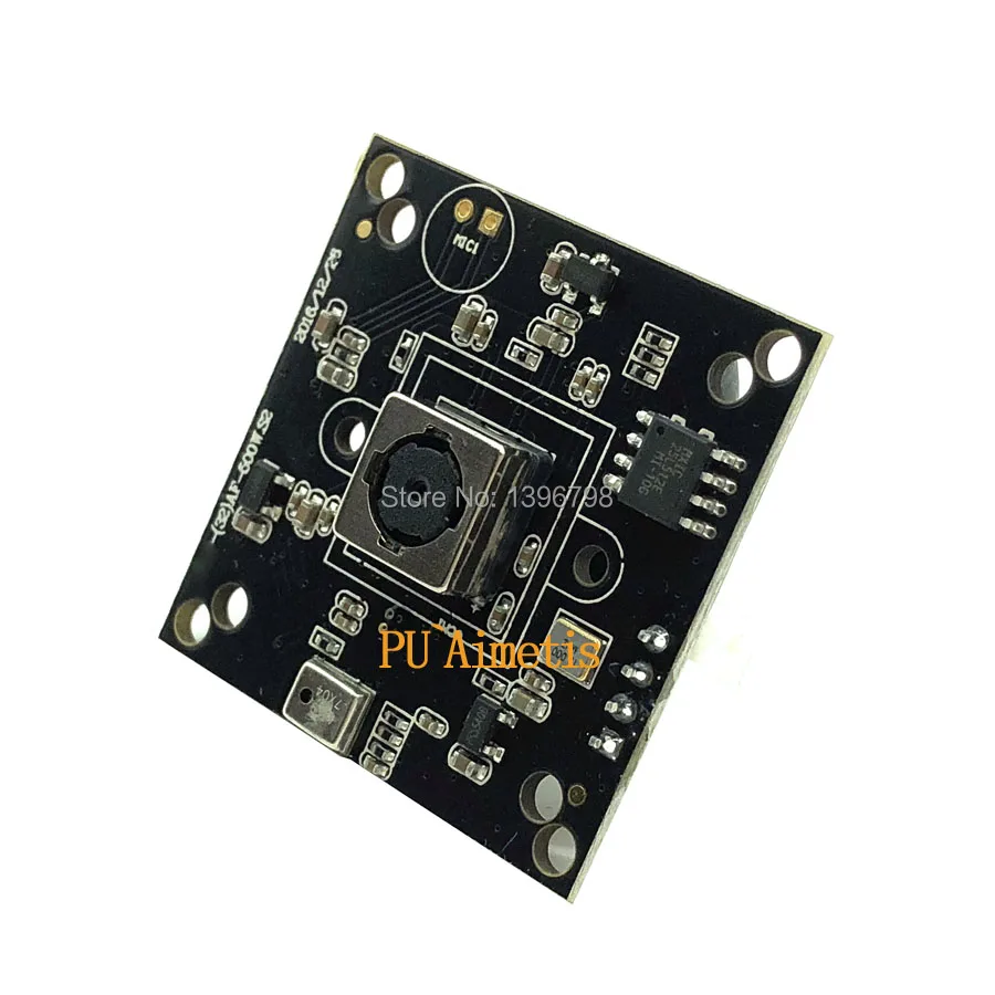 PU'Aimetis 32*32 мм промышленная камера наблюдения HD 5MP AF Автофокус 30FPS Linux UVC USB модуль