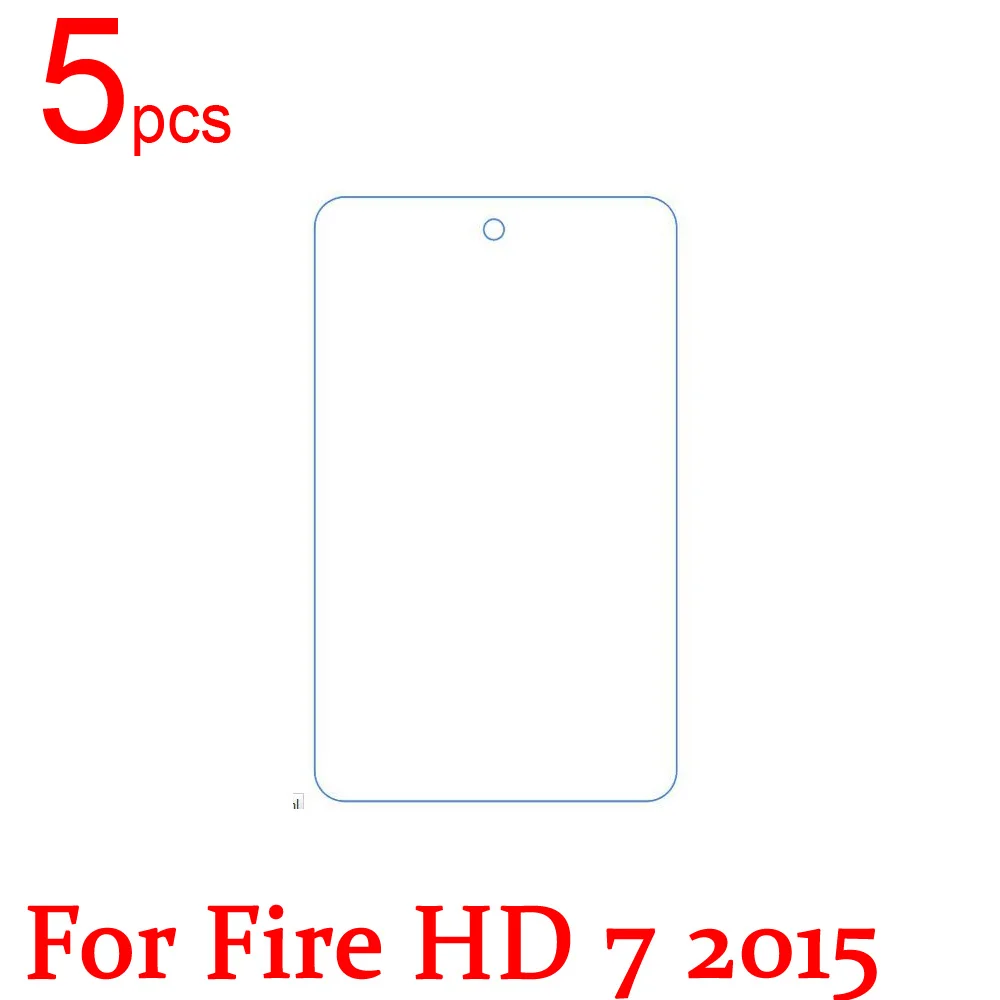 

5pcs Ultra Clear/Matte/Nano anti-Explosion LCD Screen Protector Film Cover For Amazon Kindle Fire HD 7 2015 2014 2013 2012 Film