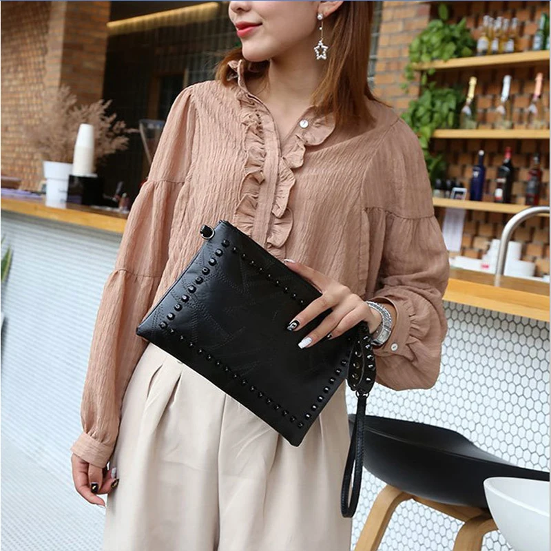 OMAX Новое поступление Модная женская Дамская сумка-клатч/сумки для журналов/2