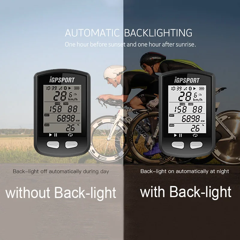 В наличии iGS10 Спидометр Heigh чувствительный gps велосипедный компьютер I ORT MTB