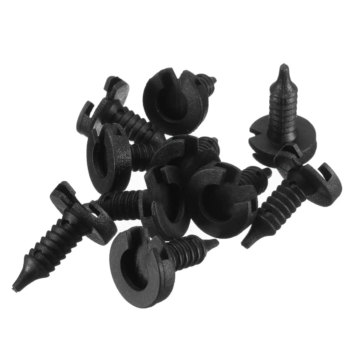 50pcs MWC9134 Door Panel Trim Clips For Land Rover Discovery Freelander Range P38 1995- 2002 Black Plastic Car Accessories