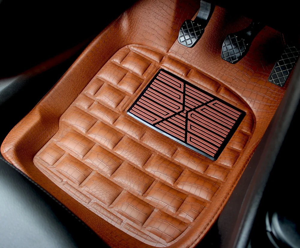 

Custom fit car floor mats for Land Rover most All Models 5D waterproof Anti-slip heavy duty carpet rugs floor liners