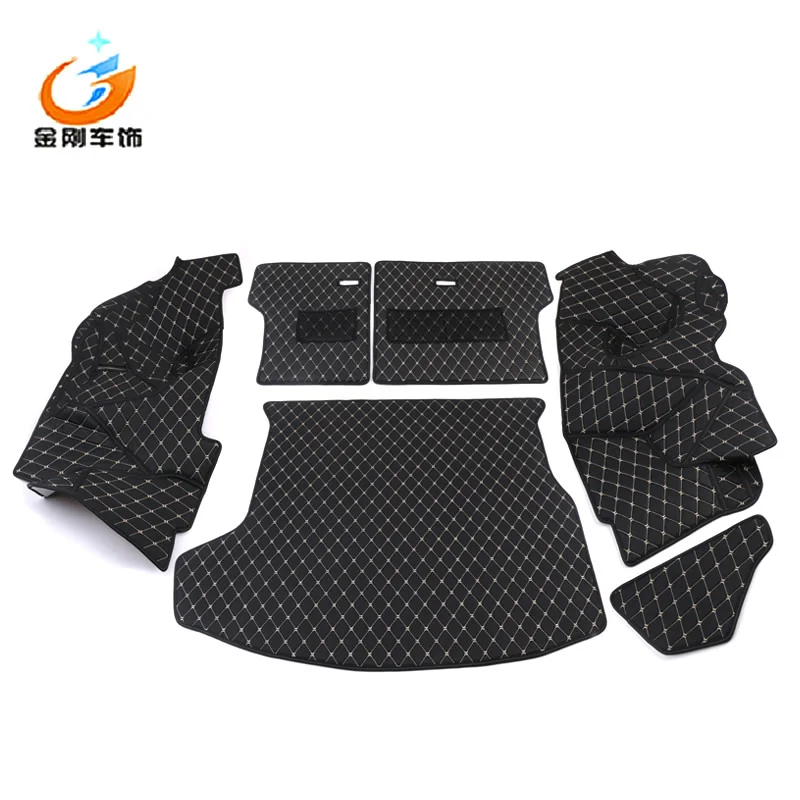 

car styling custom car trunk mat fit for new Corolla Levin Hybrid 2014-2017 floor mats Cargo Liner Interior Accessories Carpet