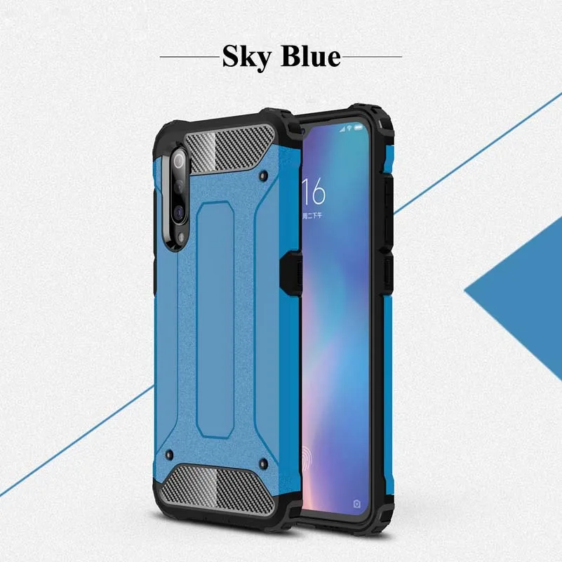Sky Blue Чехол для Xiao mi Red mi Note 7 7A 8 8A 8T K20 GO mi 9T 9 SE mi 9 A3 Lite CC9E CC9 Pro Note 10, силиконовый защитный чехол для телефона - Цвет: Sky Blue