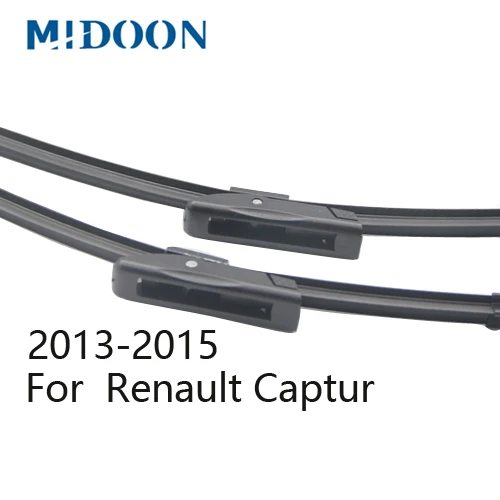 2013-2015 MIDOON стеклоочистители ветрового стекла для Renault Captur(Kaptur) подходит штык оружия/pinch tab оружия 2013 - Цвет: 2013-2015