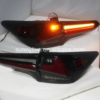 

led rear light FOR Fortuner 2017-2018 YZ Smoke Cover