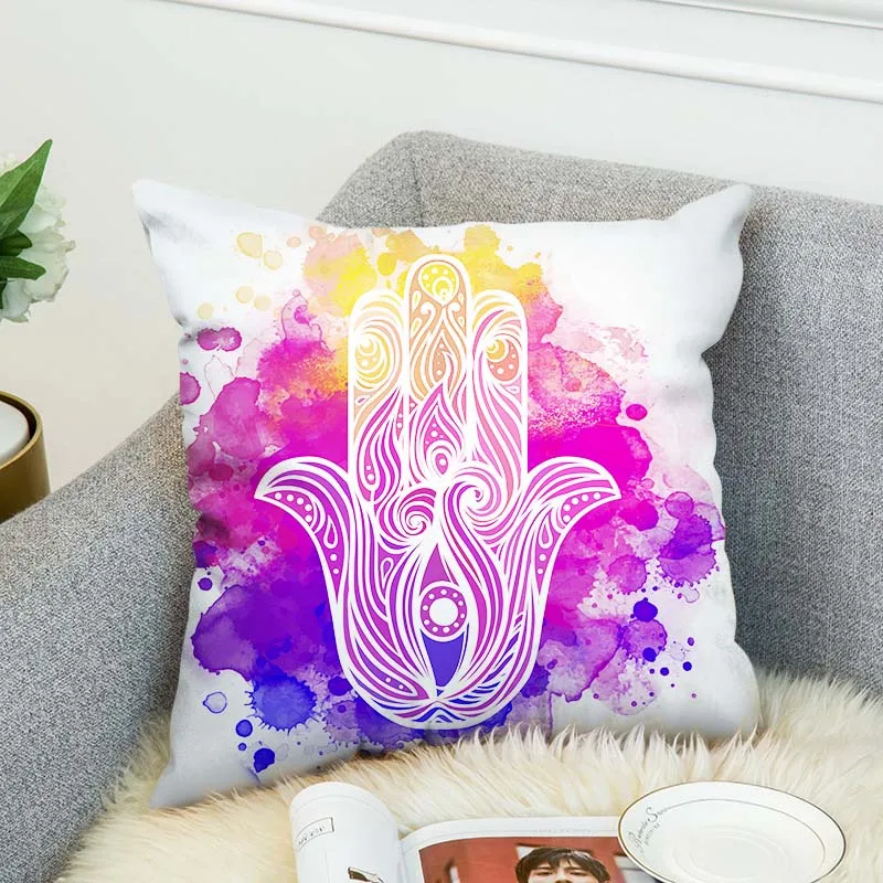 Двусторонний 3D чехол для подушки с цифровым принтом декоративный простая