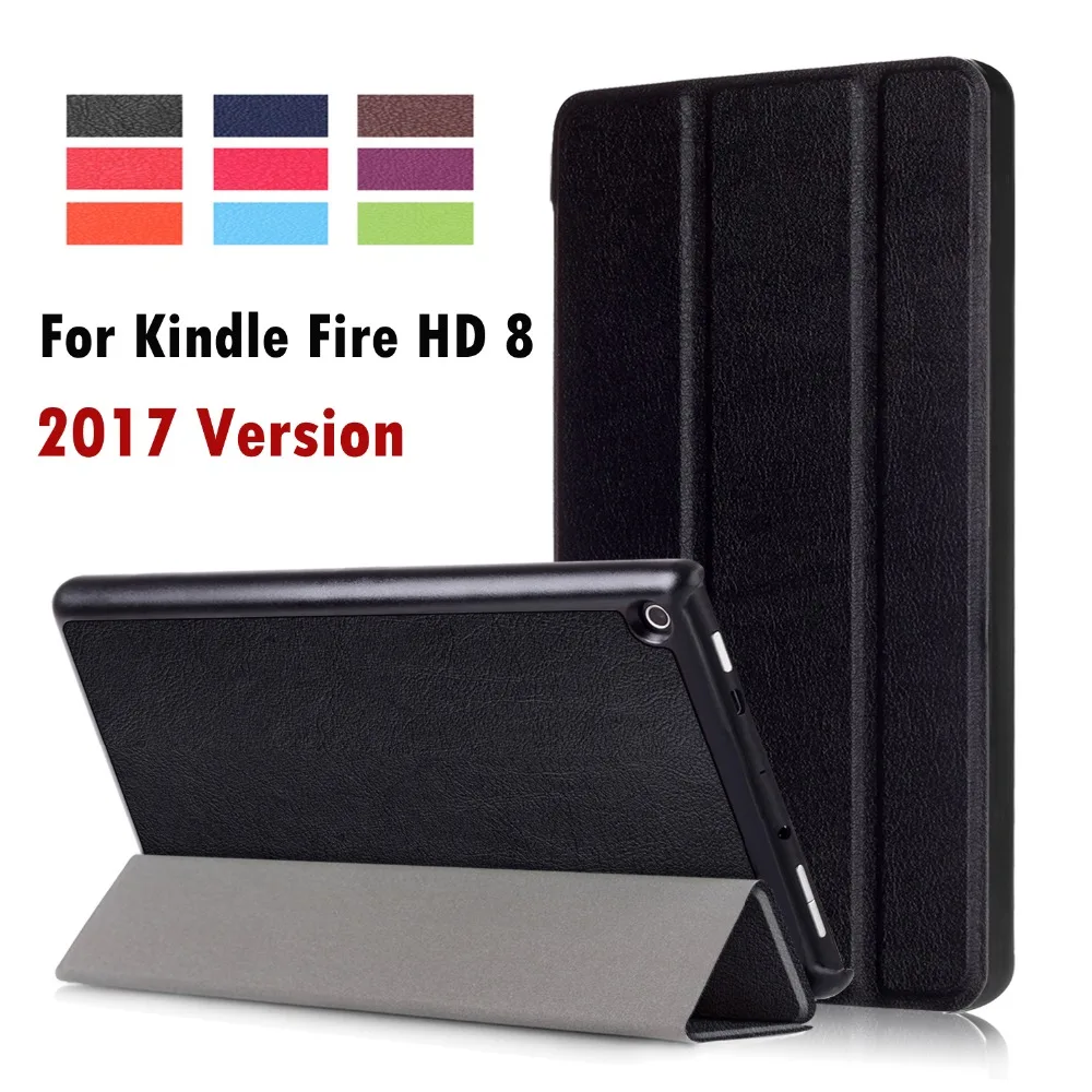 Для Amazon Новинка 2017 Kindle Fire HD 8 рабочих роспись из искусственной кожи (полиуретан) с