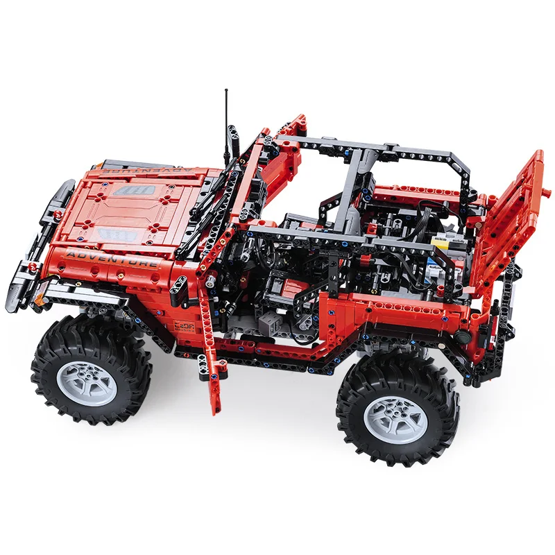 CADA C61006 RC игрушка блок 1941 шт авантюрист двухдверный автомобиль внедорожные