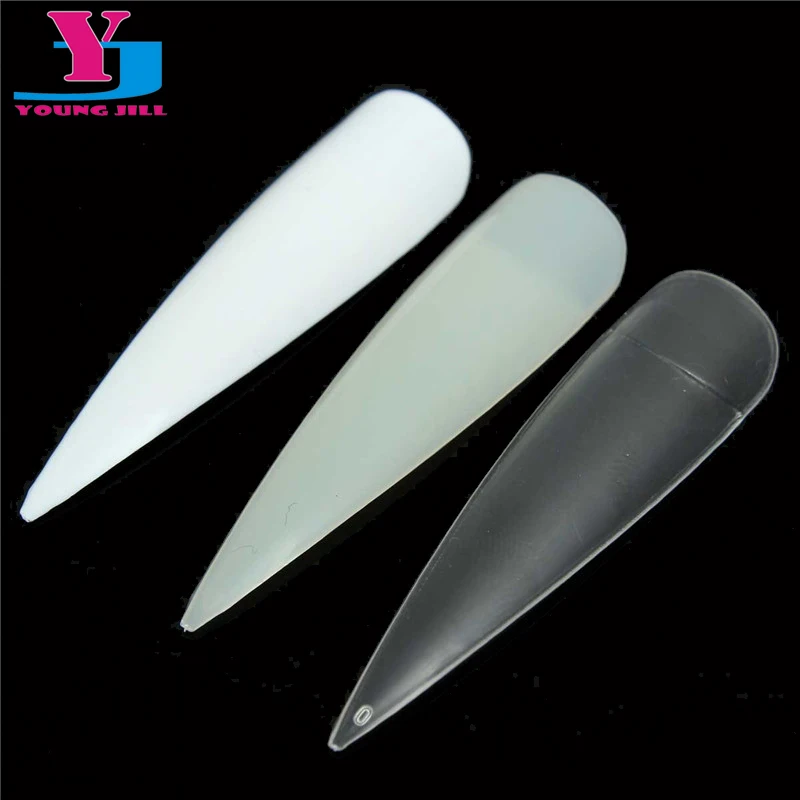 10 фотоблесток для салона сделай сам акриловые супердлинные острые концевые