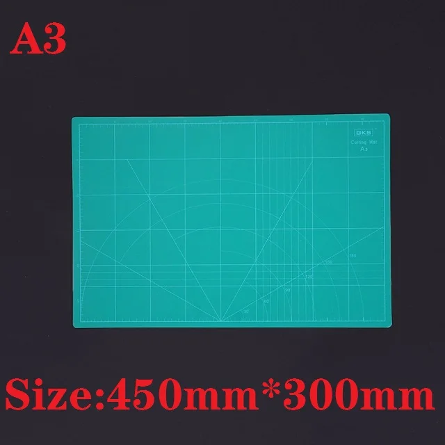A3 А2 А3 А4 Ткань Кожа разделочная доска ПВХ DIY Инструменты двухсторонний самовосhealing вающийся коврик удар швейная гравировка мягкий коврик ручное письмо - Цвет: A3