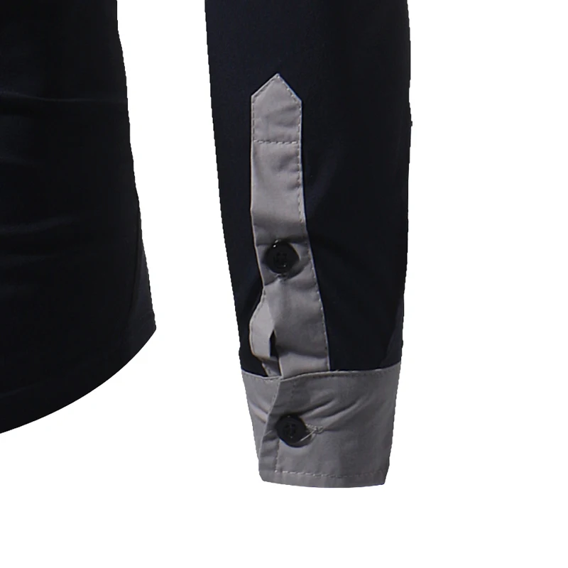 Новый Для мужчин брендовая модная Бизнес Повседневное карман погон украшения