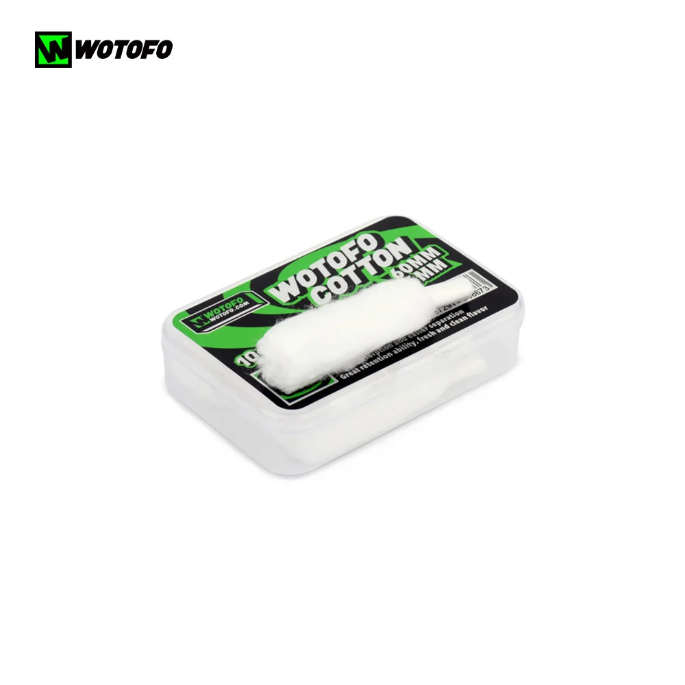 Оригинальный атомайзер Wotofo Рекурсивный двойной RDA-бак + 10 шт. conton и сетчатый бак 510